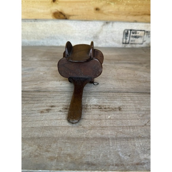 Vintage Rare Find Wooden Baby Rattle Toy  Very Cool Collectible And Decor Item - Picture 3 of 11